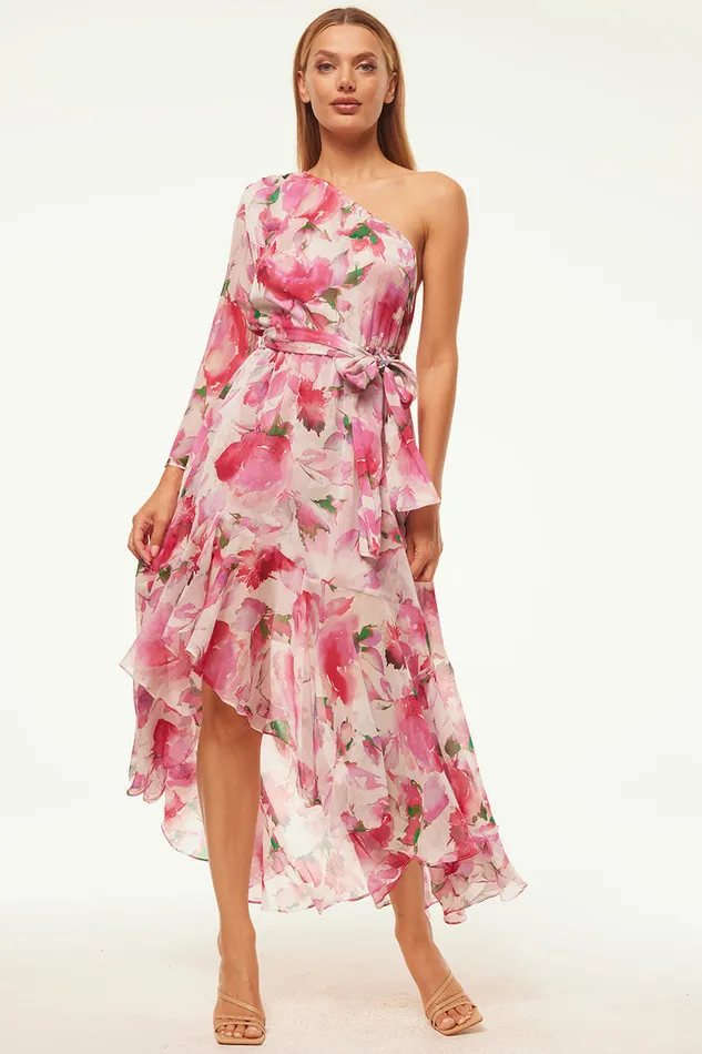 Misa Los Angeles Sabrina Dress Garden Fuchsia Women Dresses Misa Los Angeles Sabrina Dress Garden Fuchsia Women Dresses