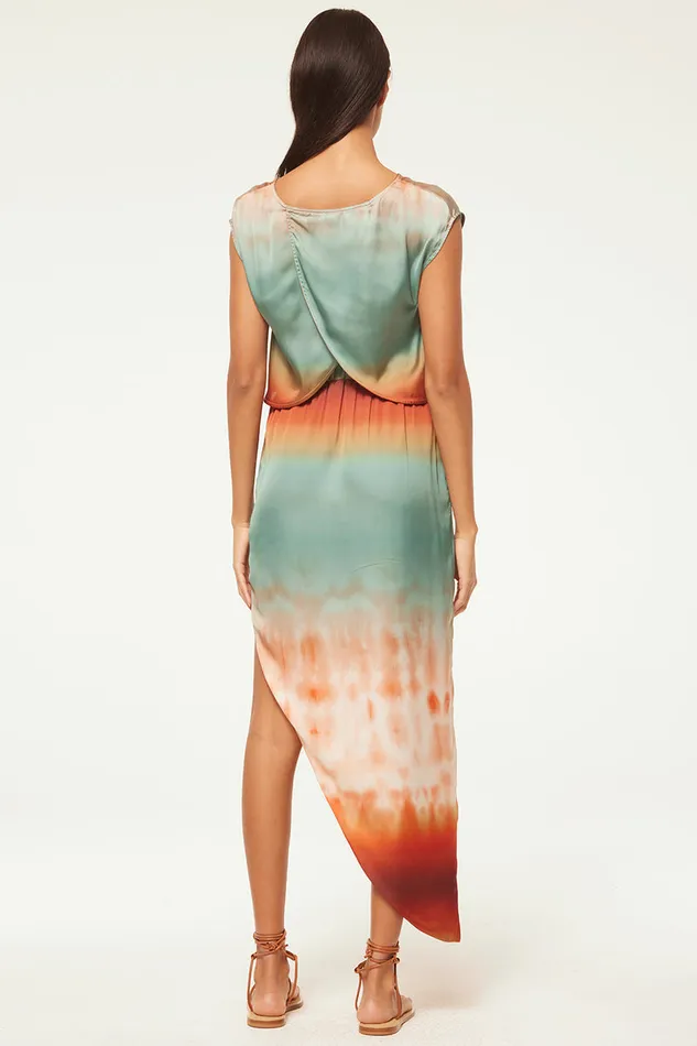 Misa Los Angeles Zenda Top Carnelian Ombre Women Tops