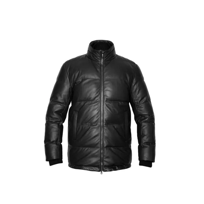 Moreschi Jacket Black Leather Jacket 8211 Men
