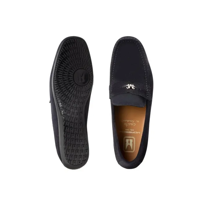 Moreschi Loafers Black Suede Loafer 8211 Men