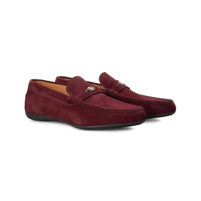 Moreschi Loafers Burgundy Suede Loafer 8211 Men