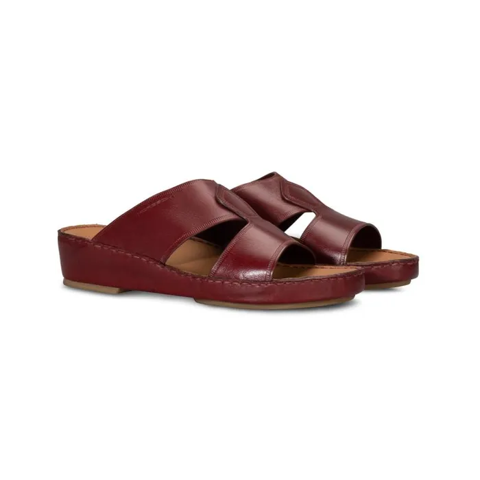 Moreschi Sandals Bordeaux Leather Sandal 8211 Men