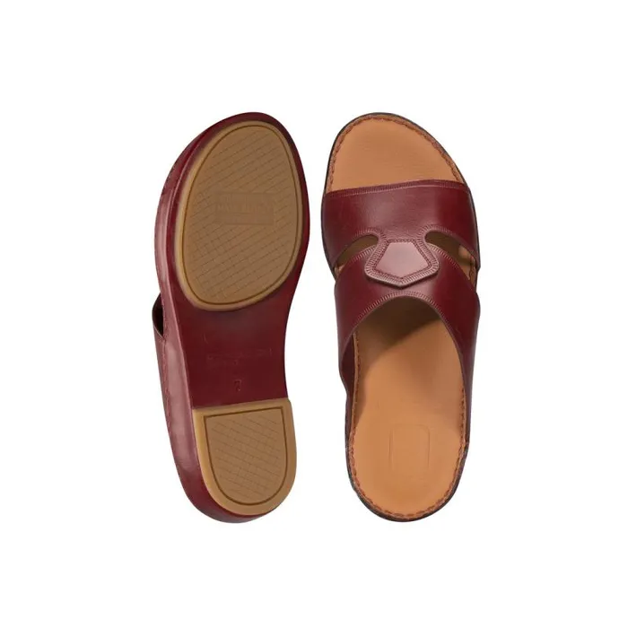 Moreschi Sandals Bordeaux Leather Sandal 8211 Men
