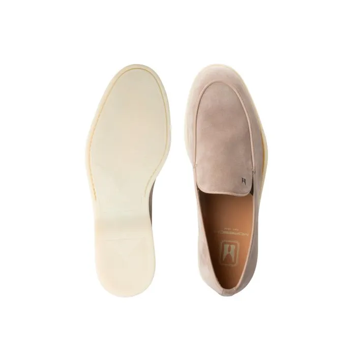 Moreschi Slipon White Suede Slip On 8211 Men