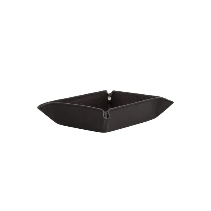 Moreschi Small Leather Goods Small Black Leather Trinket Tray 8211 Men