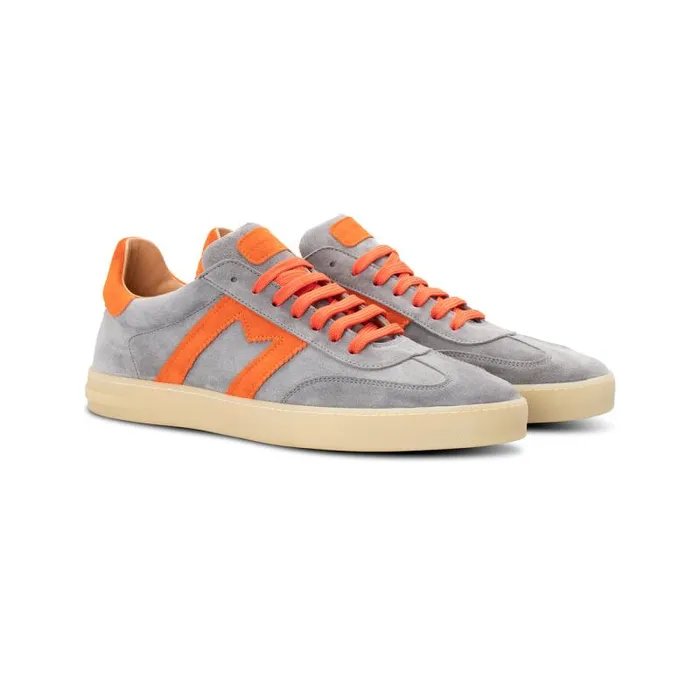 Moreschi Sneakers Grey Suede Sneaker 8211 Men