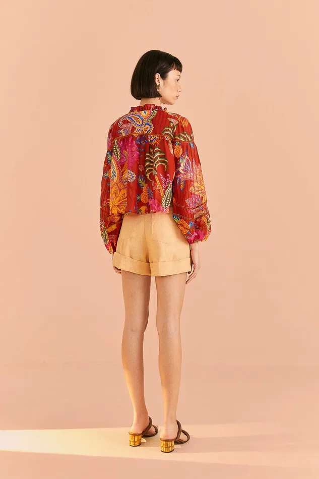 Mystic Bush Blouse Women Farm Rio Blouses