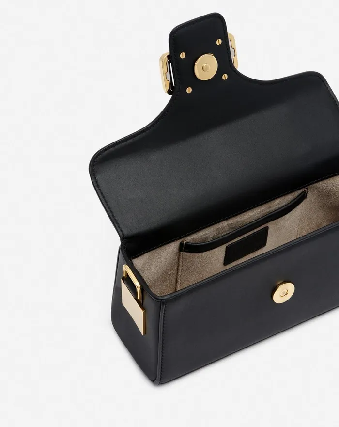 Nano Pencil Cat Leather Bag Black Women Lanvin Crossbody Bags and Shoulder Bags Nano Pencil Cat Leather Bag Black Women Lanvin Crossbody Bags and Shoulder Bags
