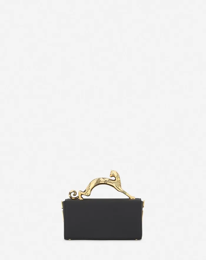 Nano Pencil Cat Leather Bag Black Women Lanvin Crossbody Bags and Shoulder Bags Nano Pencil Cat Leather Bag Black Women Lanvin Crossbody Bags and Shoulder Bags