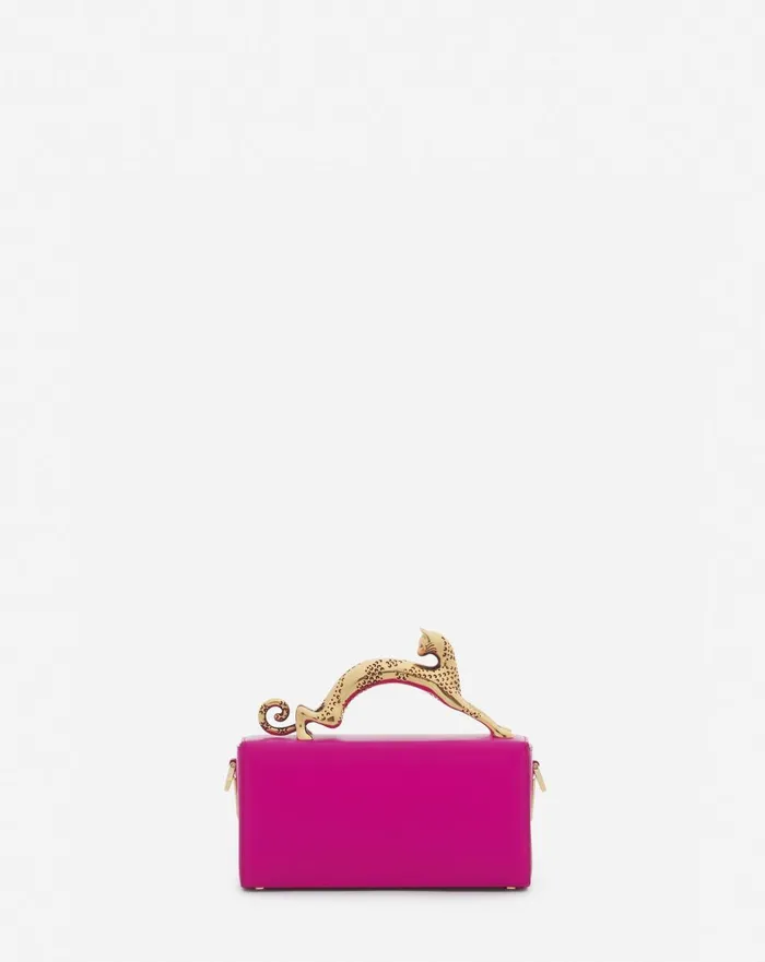 Nano Pencil Cat Leather Bag Fuchsia Women Lanvin Crossbody Bags and Shoulder Bags Nano Pencil Cat Leather Bag Fuchsia Women Lanvin Crossbody Bags and Shoulder Bags
