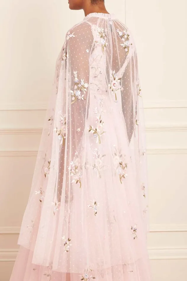 Needle and Thread Capes Petunia Midaxi Cape Pink 8211 Women