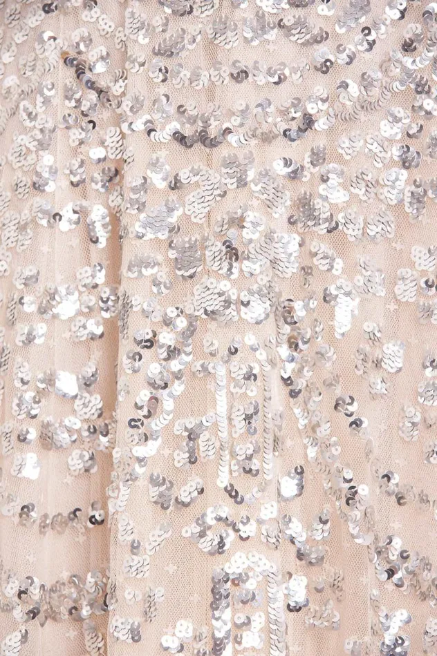 Needle and Thread Dresses Chandelier Gown Silver 8211 Women