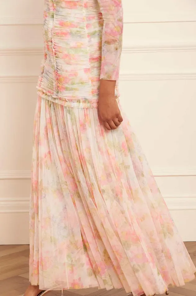Needle and Thread Dresses Immortal Rose Rouched OffShoulder Gown Multi 8211 Women