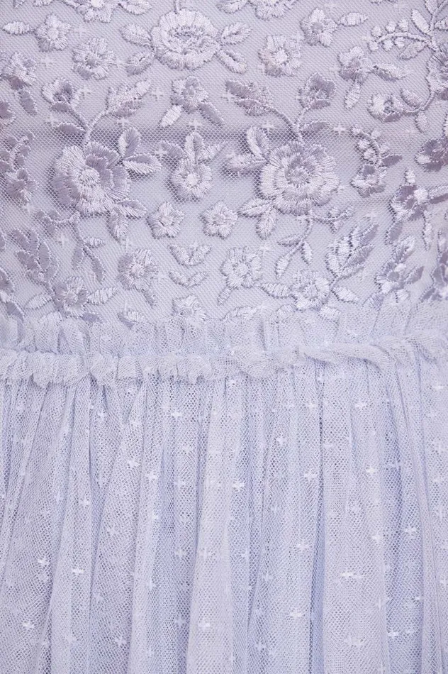 Needle and Thread Dresses Midsummer Lace Bodice OffShoulder Ankle Gown Blue 8211 Women