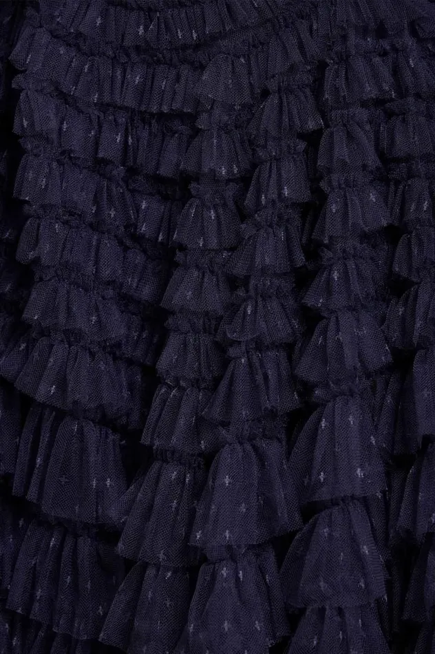 Needle and Thread Skirts Hattie Ruffle Ankle Skirt Blue 8211 Women