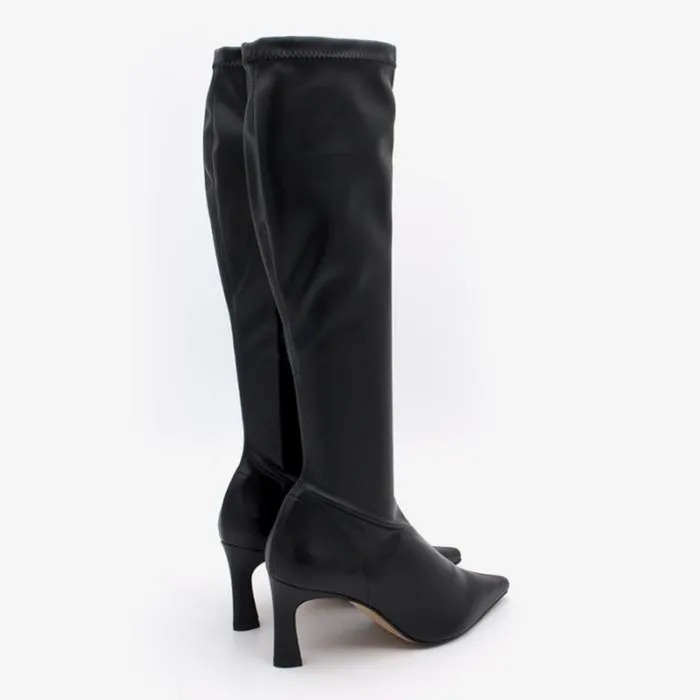 ngel Alarcn Boots Woman HAELTA 8211 Strech Pointedtoe Heeled Boots