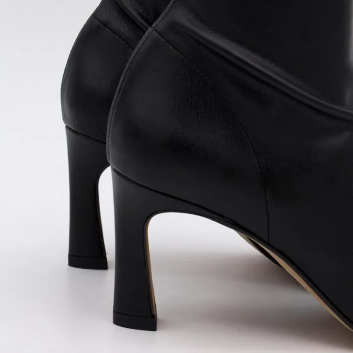 ngel Alarcn Boots Woman HAELTA 8211 Strech Pointedtoe Heeled Boots