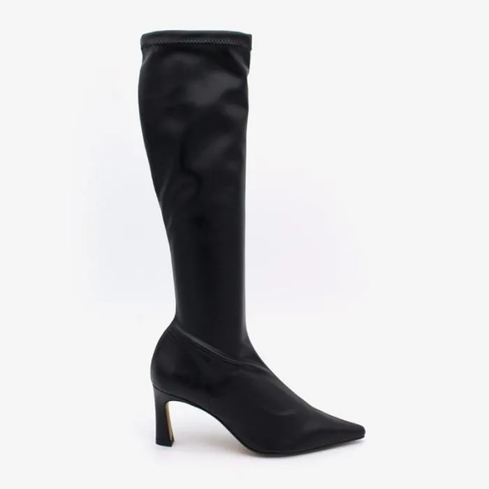 ngel Alarcn Boots Woman HAELTA 8211 Strech Pointedtoe Heeled Boots