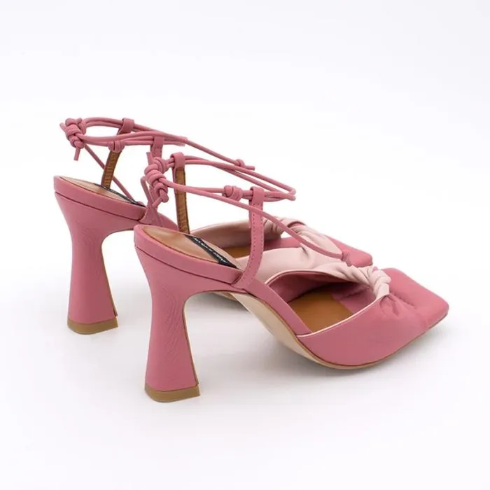 ngel Alarcn Heeled Shoes Woman KARYN 8211 Leather High Heel Sandals With Padded Insole