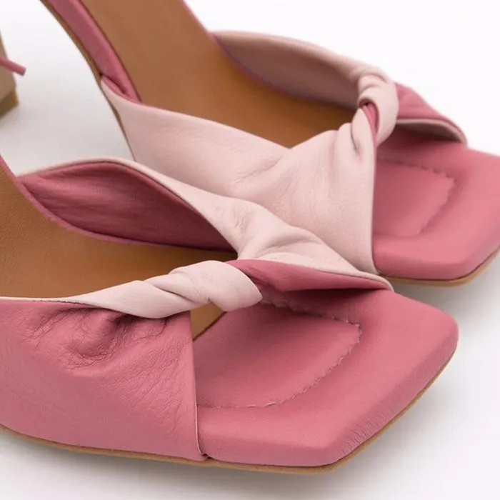 ngel Alarcn Heeled Shoes Woman KARYN 8211 Leather High Heel Sandals With Padded Insole