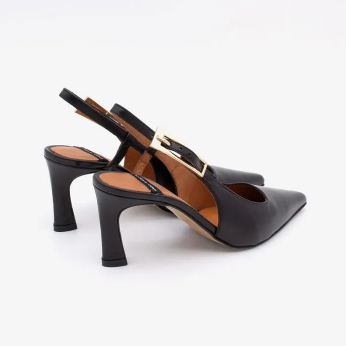 ngel Alarcn Pumps And High Heels Woman HALDES 8211 Leather Ankle Strap Pointedtoe Stiletto
