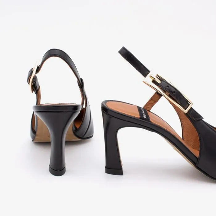 ngel Alarcn Pumps And High Heels Woman HALDES 8211 Leather Ankle Strap Pointedtoe Stiletto