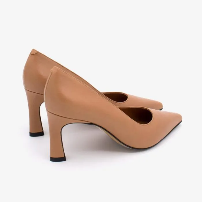 ngel Alarcn Pumps And High Heels Woman HARIAH 8211 Leather Stiletto With Medium Heel