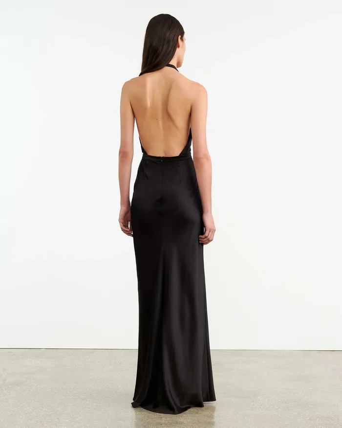 Nili Lotan Dresses and Skirts Women ESSY SILK GOWN Black