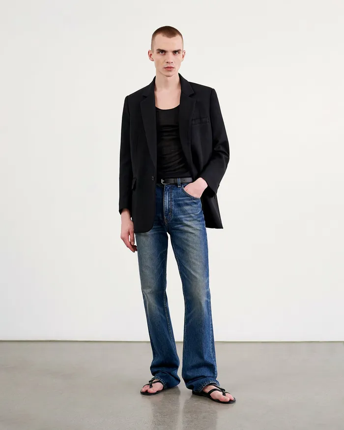 Nili Lotan DUMAS BLAZER Black Men Jackets and Coats