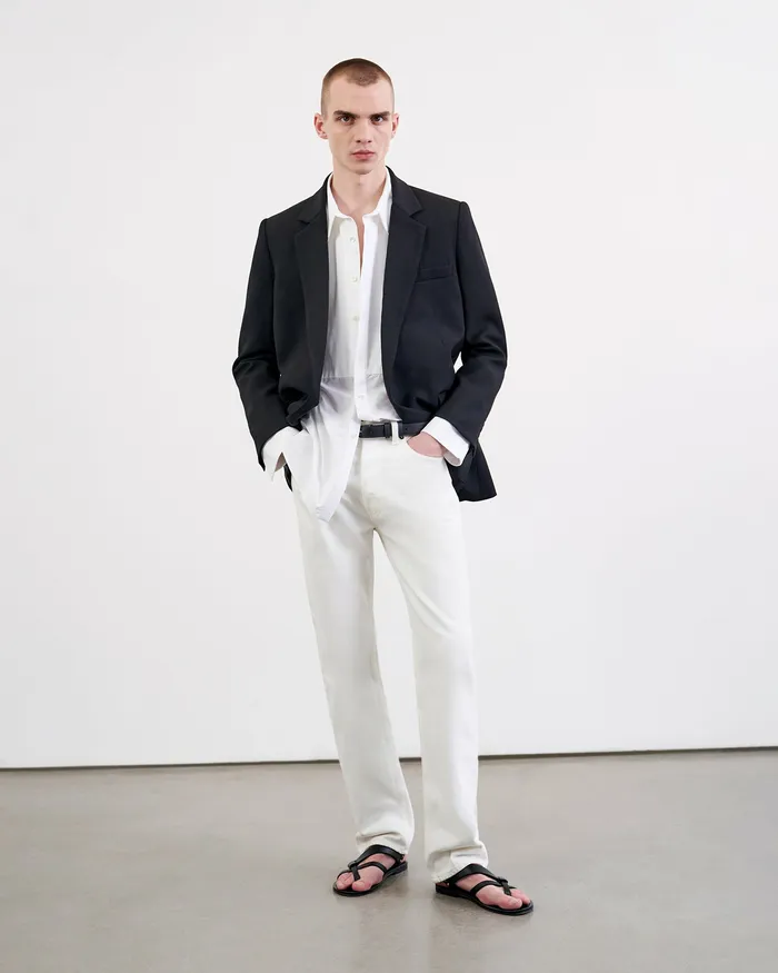 Nili Lotan DUMAS BLAZER Black Men Jackets and Coats