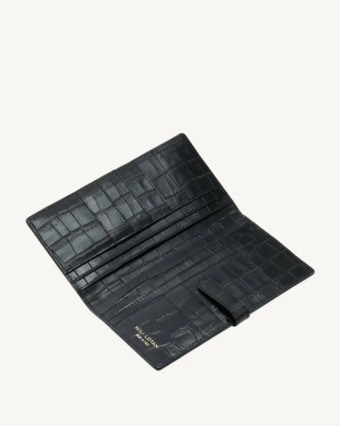 Nili Lotan Handbags Women LE CATHERINE WALLET Black And Gold
