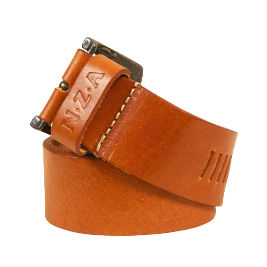 NZA New Zealand Auckland Belts Cave Point 8211 Cognac Brown 8211 Men