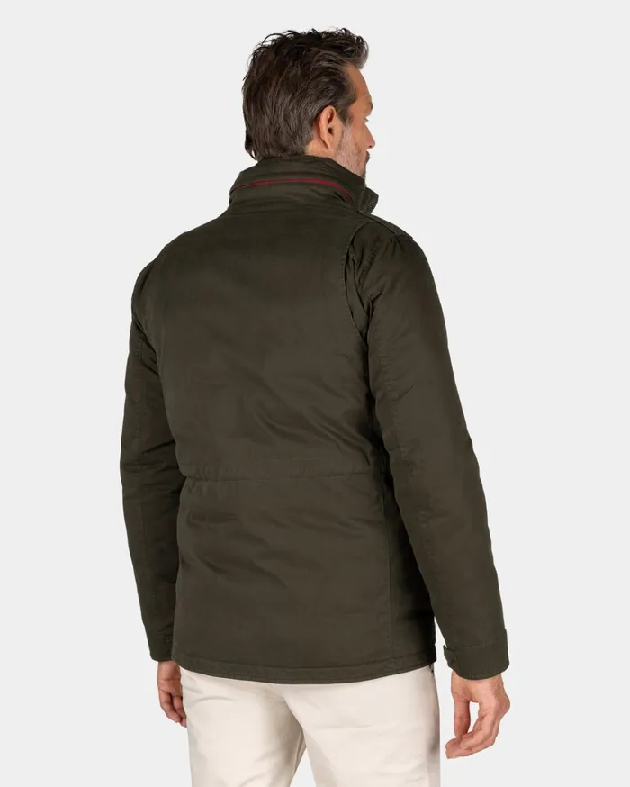 NZA New Zealand Auckland Jackets Dark Green Field Jacket 8211 Gravel Green 8211 Men NZA New Zealand Auckland Jackets Dark Green Field Jacket 8211 Gravel Green 8211 Men