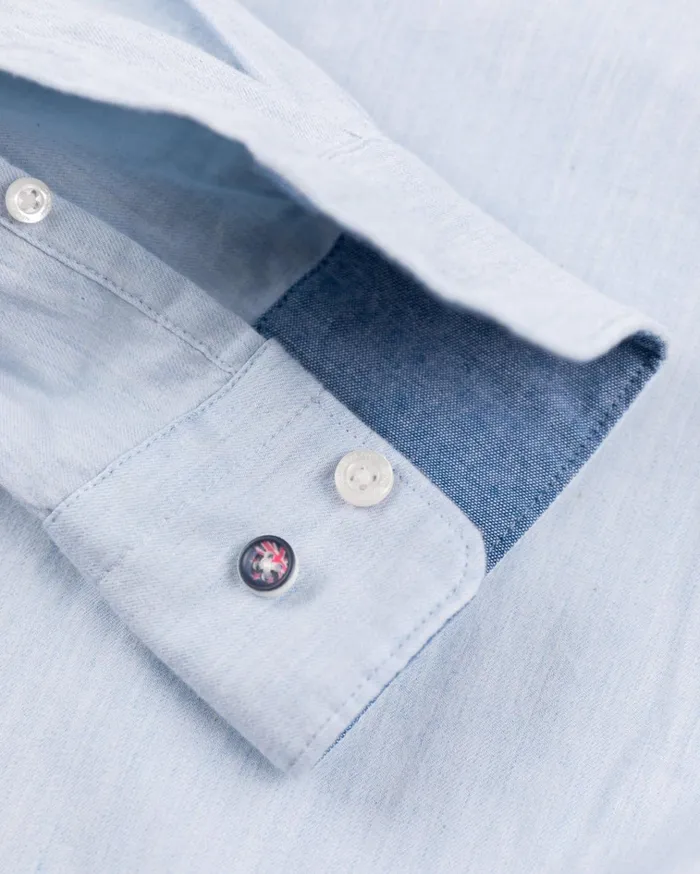 NZA New Zealand Auckland Shirts Light Blue Solid Coloured Shirt 8211 Phantom Blue 8211 Men NZA New Zealand Auckland Shirts Light Blue Solid Coloured Shirt 8211 Phantom Blue 8211 Men