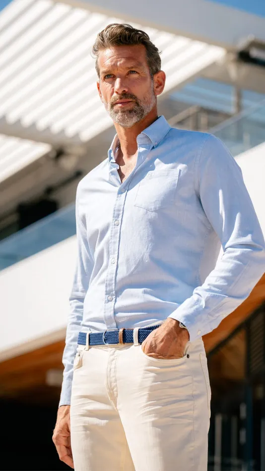 NZA New Zealand Auckland Shirts Light Blue Solid Coloured Shirt 8211 Phantom Blue 8211 Men NZA New Zealand Auckland Shirts Light Blue Solid Coloured Shirt 8211 Phantom Blue 8211 Men