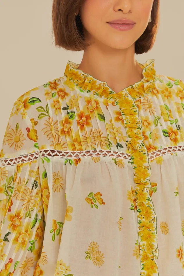 OffWhite Azaleia Blouse Women Farm Rio Blouses