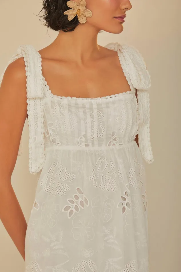 OffWhite Midi Dress Women Farm Rio Midi Dresses