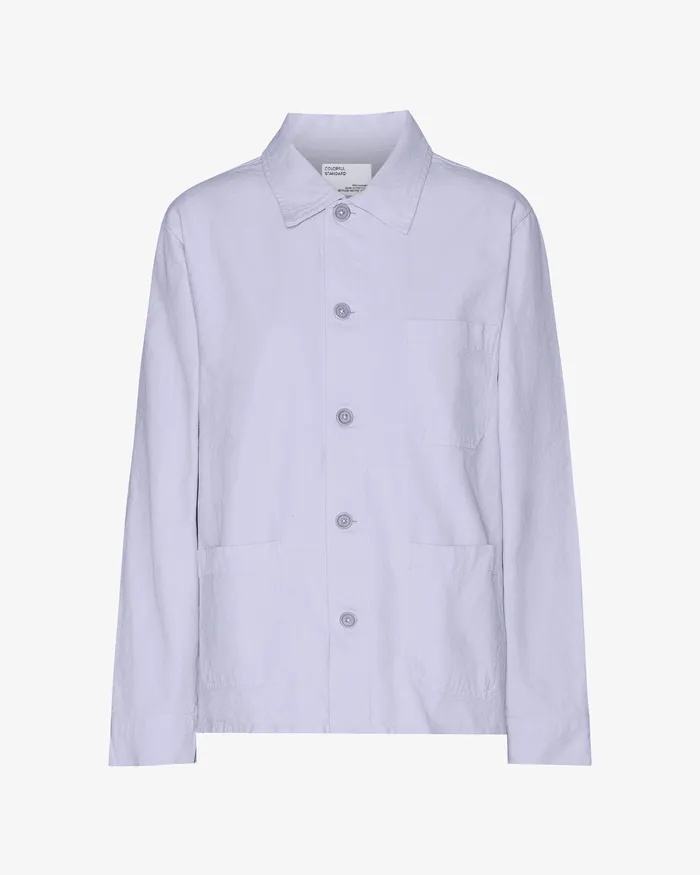 Organic Workwear Jacket 8211 Soft Lavender Women Workwear Jackets Colorfulstandard