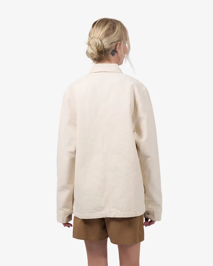 Organic Workwear Jacket 8211 Soft Lavender Women Workwear Jackets Colorfulstandard