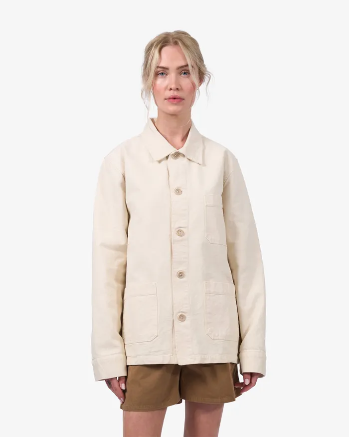 Organic Workwear Jacket 8211 Soft Lavender Women Workwear Jackets Colorfulstandard