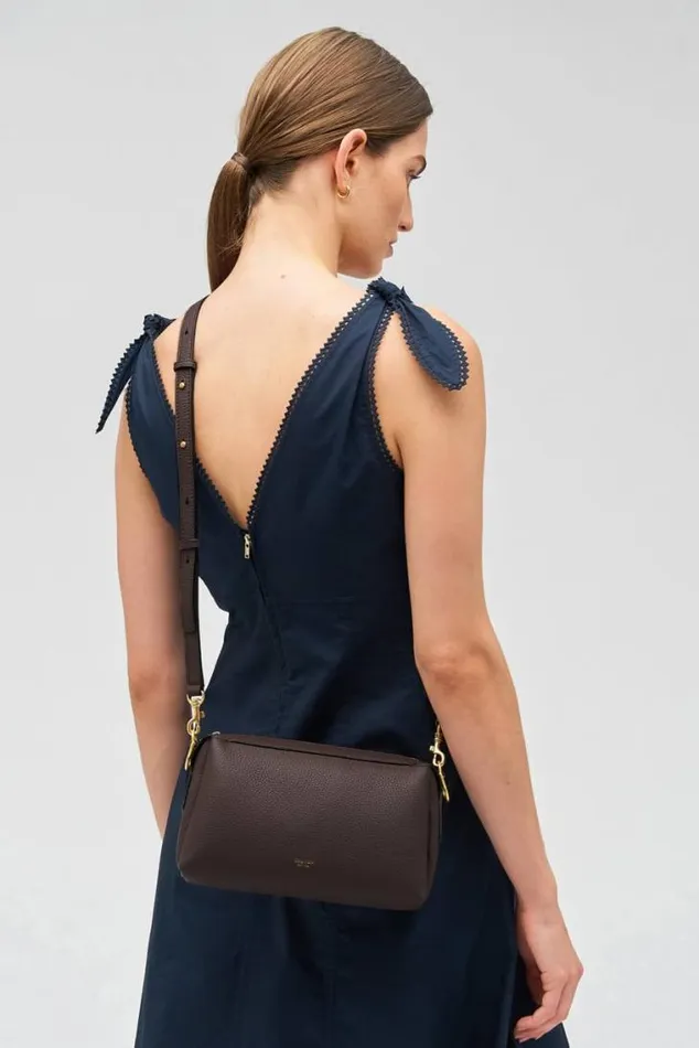 Oroton Crossbody Alice Crossbody Bear Brown 8211 Women