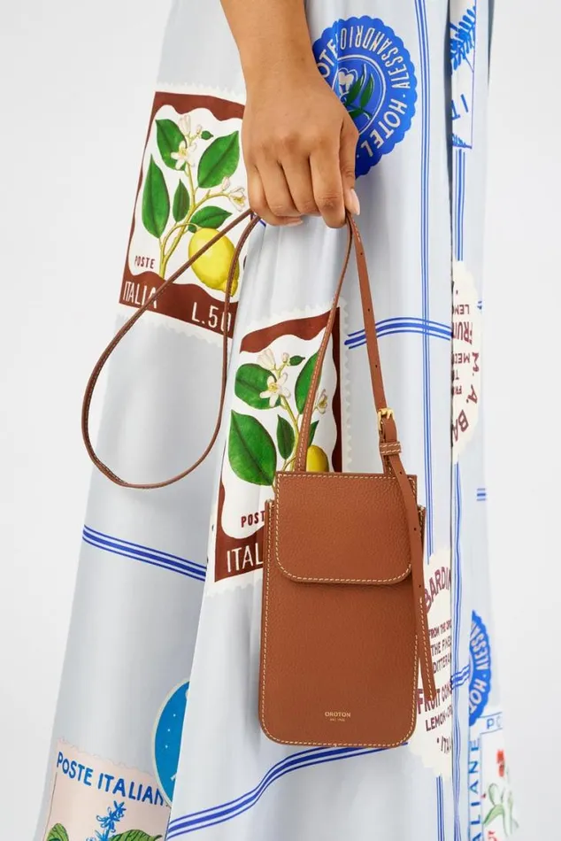 Oroton Crossbody Margot Phone Crossbody Whiskey 8211 Women