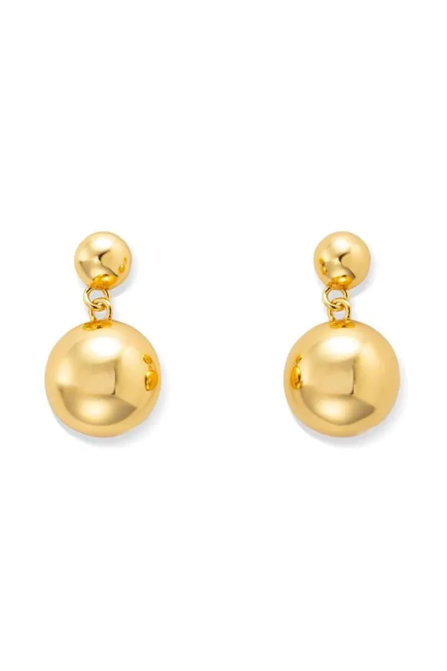 Oroton Earrings Bonnie Bead Drop Earrings Gold 8211 Jewellery