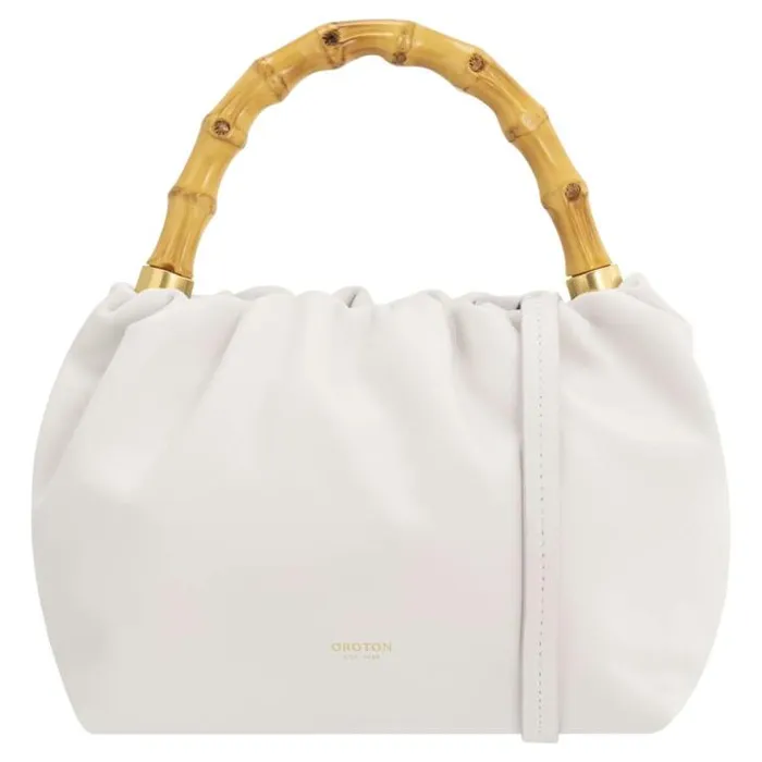 Oroton Mini Bags Gretel Mini Top Handle Clotted Cream 8211 Women
