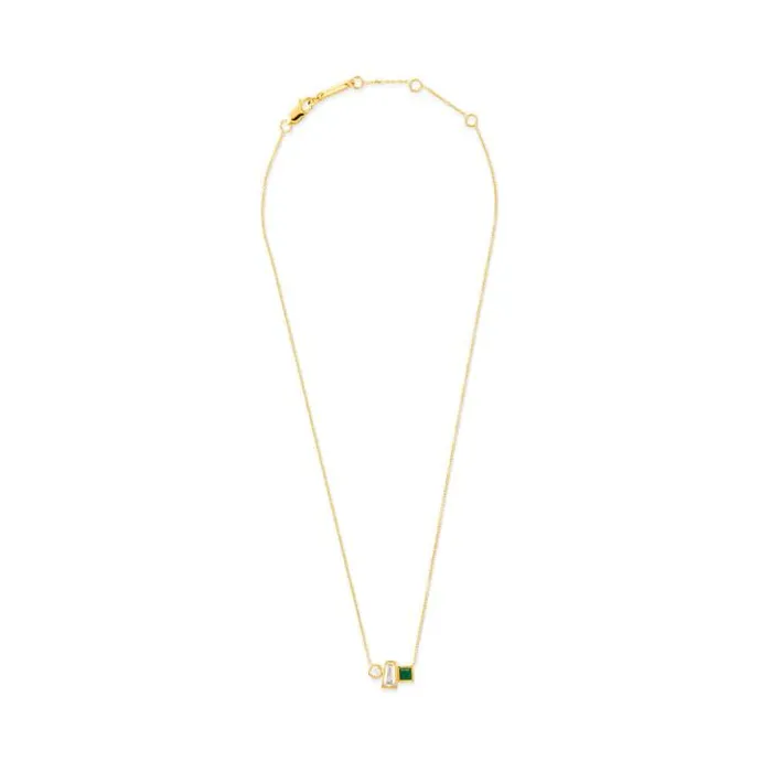 Oroton Necklaces Calypso Onyx Necklace 18k Gold 8211 Jewellery