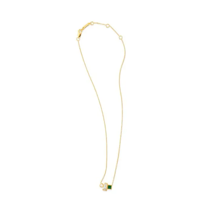 Oroton Necklaces Calypso Onyx Necklace 18k Gold 8211 Jewellery
