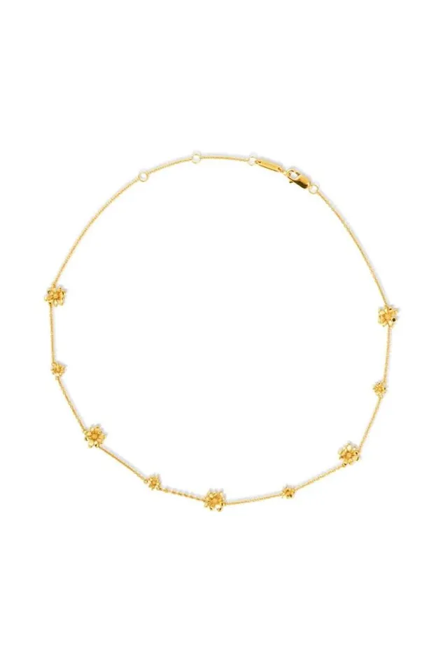 Oroton Necklaces Daisy Necklace 18k Gold 8211 Jewellery