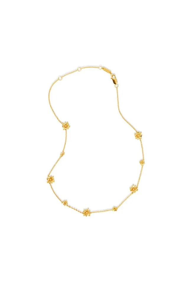 Oroton Necklaces Daisy Necklace 18k Gold 8211 Jewellery