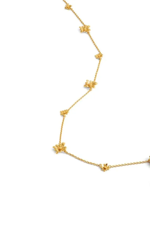 Oroton Necklaces Daisy Necklace 18k Gold 8211 Jewellery