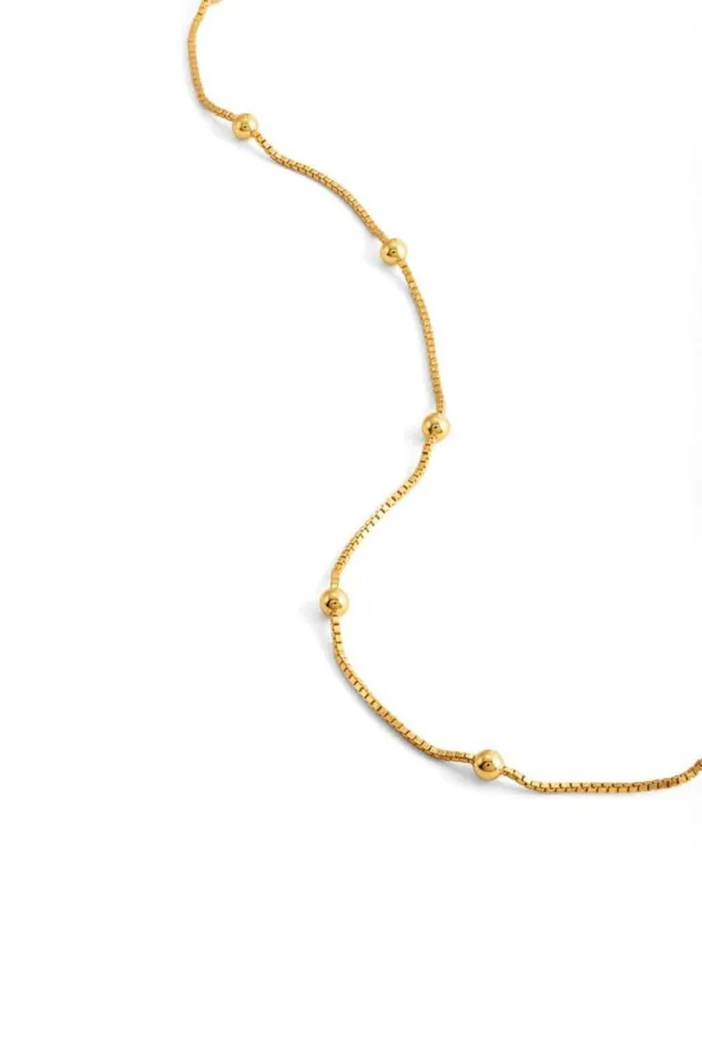 Oroton Necklaces Sphere Necklace 18k Gold 8211 Jewellery